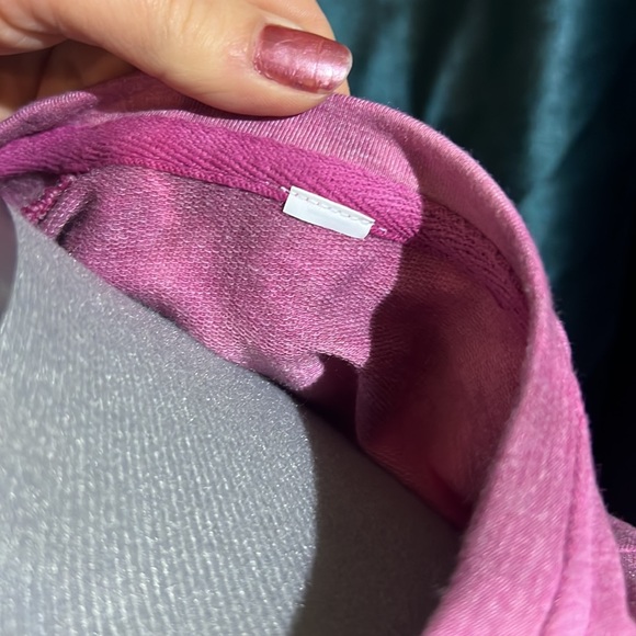 Tie Dye Crewneck Lightweight Pink Sweatshirt Women’s Size 1X Layerable NEW - Picture 9 of 10